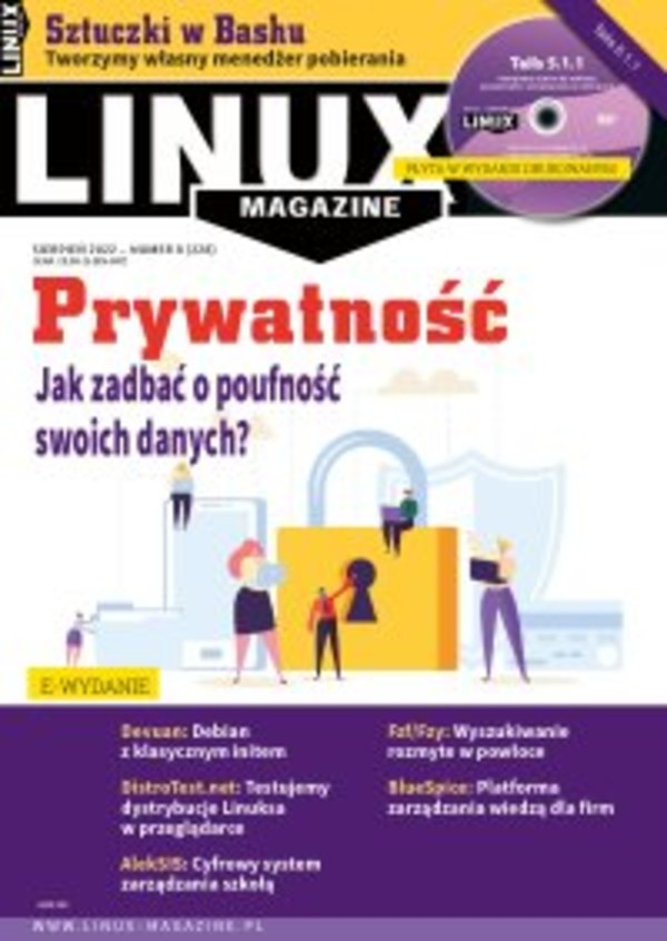 Linux Magazine. Sierpień 2022 - mobi, epub, pdf