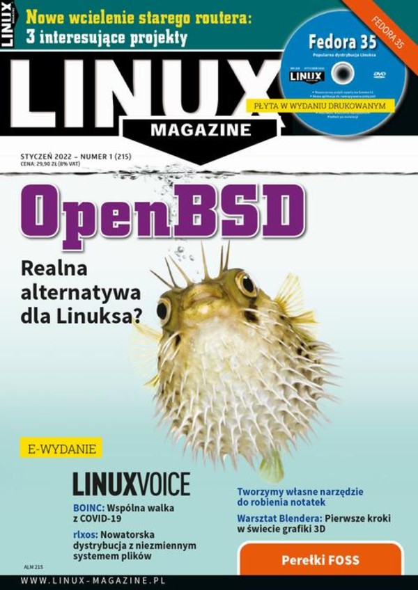 Linux Magazine (styczeń 2022) - mobi, epub, pdf