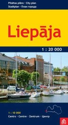Lipiawa City plan / Lipawa Plan miasta Skala: 1:20 000
