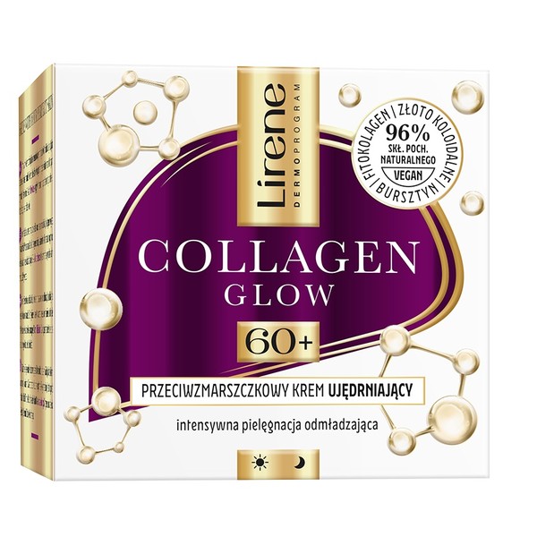 Collagen Glow 60+ Przeciwzmarszczkowy ujędrniający krem
