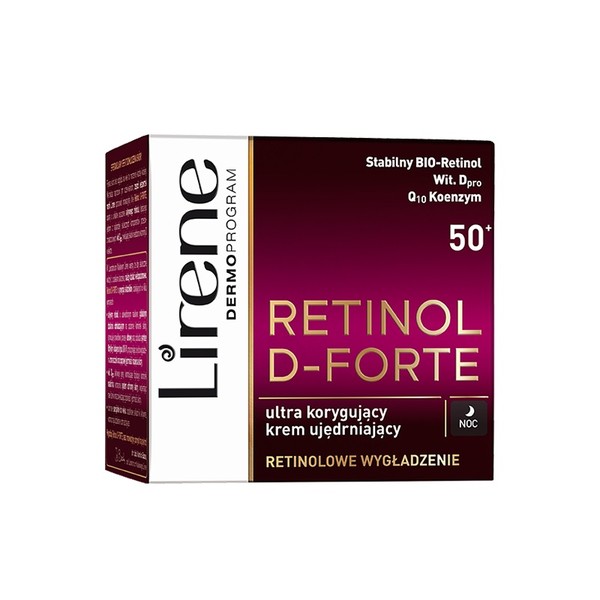 Retinol D-Forte 50+ Krem korygująco- ujędrniający na noc