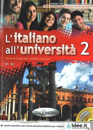 L`italiano all`universita 2. Język włoski Podręcznik + ćwiczenia + CD