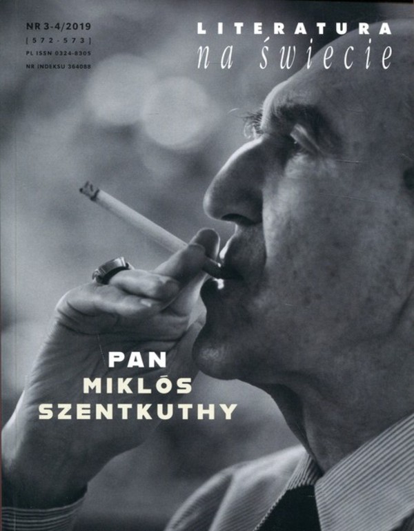 Literatura na świecie 2019/03-04 Pan Miklos Szentkuthy