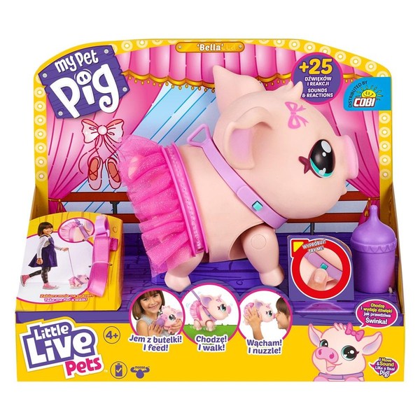 Interaktywna świnka Little Live Pets My Pet Pig Bella