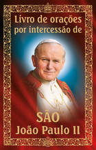 Okładka:Livro de oracoes por intercessao de Sao Joao Paulo II 