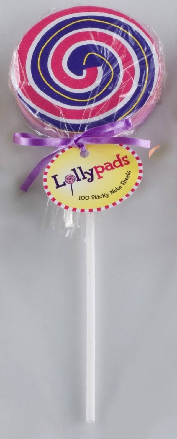 Lollypads - Lizak - karteczki samoprzylepne fioletowe