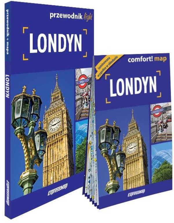 Londyn light Przewodnik + mapa