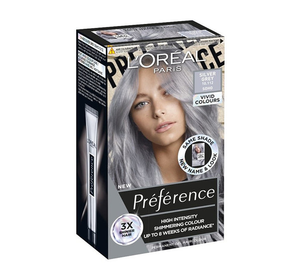 Preference Vivid Colors 10.112 Silver Grey (Soho) Farba do włosów