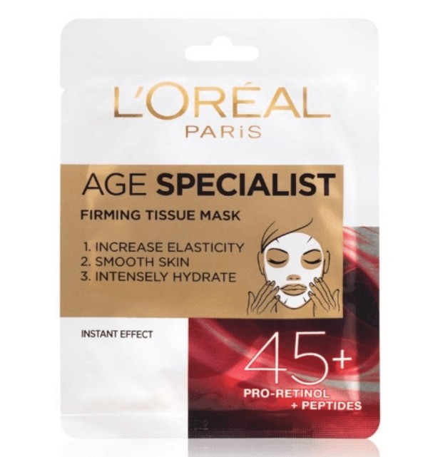 Age Specialist 45+ Maska na tkaninie ujędrniająca