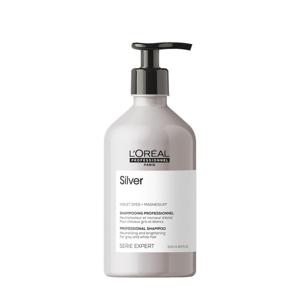 Professionnel Serie Expert Silver Szampon neutralizujący i rozjaśniający włosy siwe i białe
