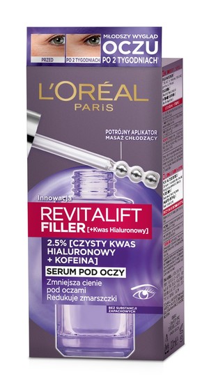 Revitalift Filler [HA] Serum pod oczy redukujące zmarszczki