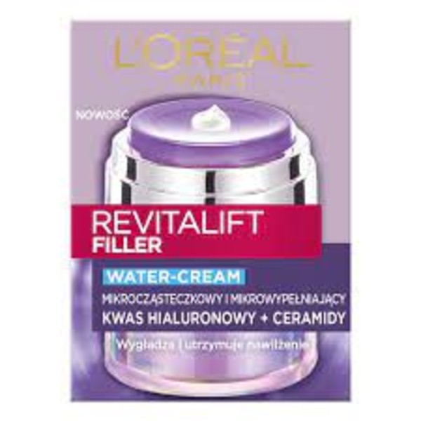 Revitalift Filler Water-Cream Ujędrniający Krem do twarzy
