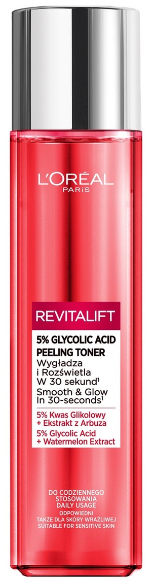 Revitalift Peeling-Toner złuszczający z Kwasem Glikolowym (5%)
