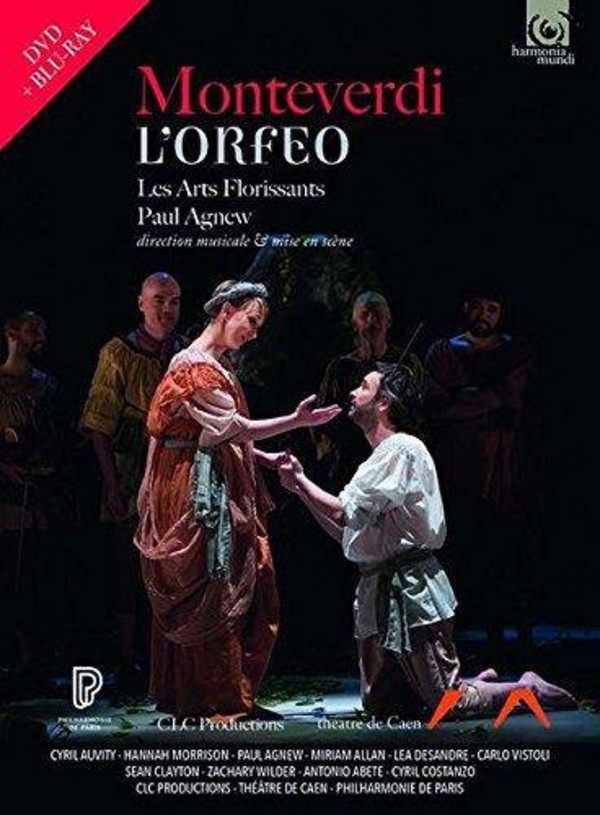 L`Orfeo Les Arts Florissants Agnew (DVD+Blu-Ray)