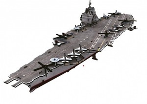 Lotniskowiec USS Enterprise 3D