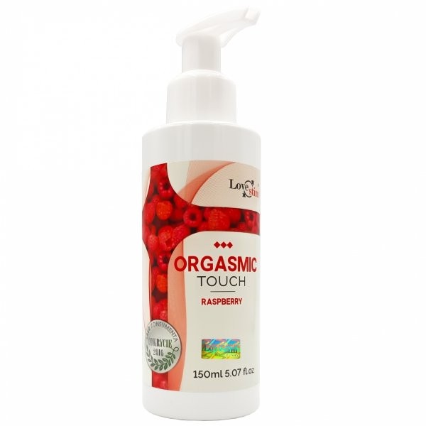 Orgasmic Touch Raspberry Aromatyczny olejek intymny