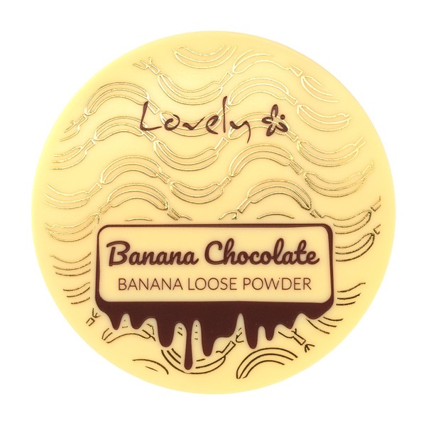 Banana Chocolate Loose Powder Bananowo - czekoladowy puder sypki do twarzy
