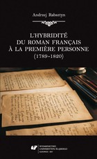 L`hybridité du roman français a la premiere personne (1789-1820) - pdf