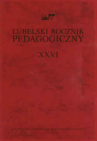 Lubelski rocznik pedagogiczny XXVI