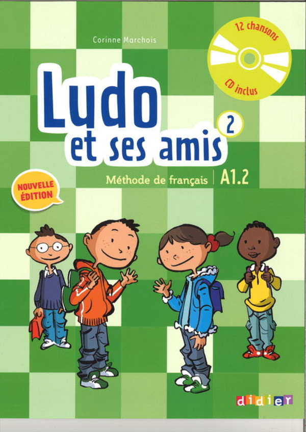 Ludo et ses amis 2 Nouvelle A1.2. Podręcznik + CD