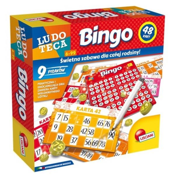 Gra Ludoteca Bingo 48 kart