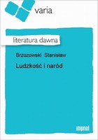 Ludzkość i naród Literatura dawna