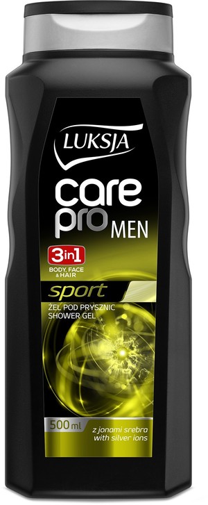 Care Pro Men Sport Żel pod prysznic 3in1