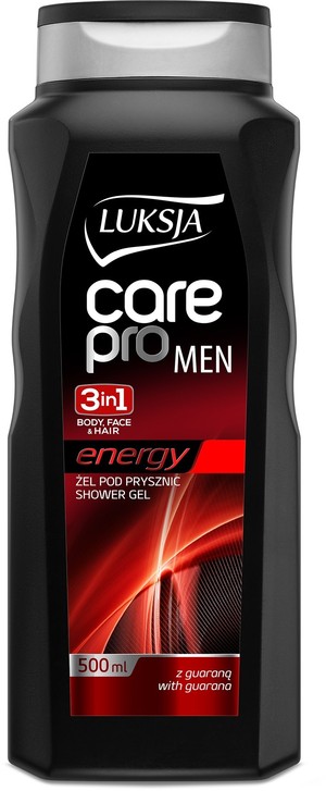 Care Pro Men Energy Żel pod prysznic 3in1
