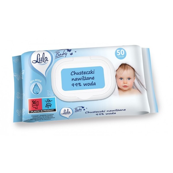 Baby Chusteczki nawilżane dla niemowląt i dzieci - 99% wody