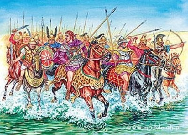 Macedonian Cavalry IV w p.n.e. Skala 1:72