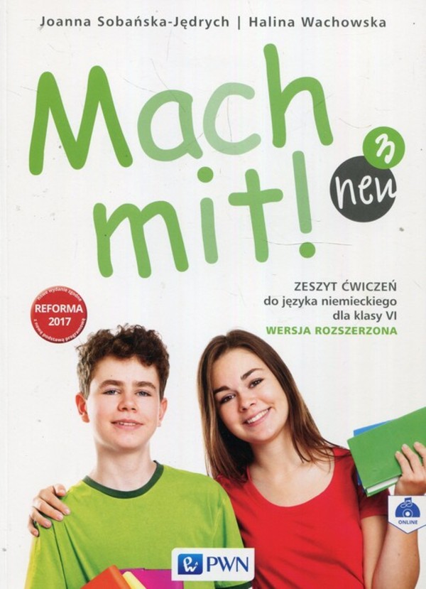 Mach mit! neu 3. Zeszyt ćwiczeń do języka niemieckiego dla klasy 6. Wersja rozszerzona