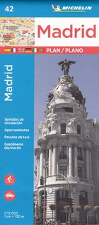 Madrid Plano / Madrid Plan miasta Skala 1:12 000