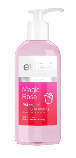 Magic Rose Żel do mycia twarzy różany (pompka)