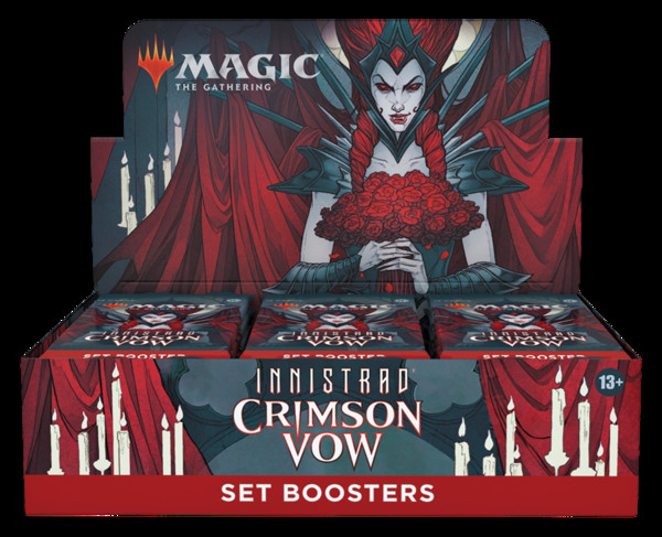 Gra Magic The Gathering: Innistrad: Crimson Vow Set Booster Box