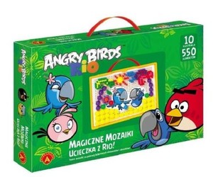 Magiczne mozaiki Angry Birds 550 elementów