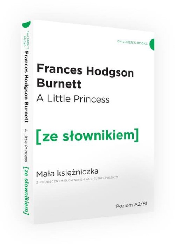 A Little Princess Mała Księżniczka wersja angielska z podręcznym słownikiem
