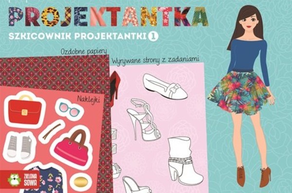 Mała projektantka Szkicownik projektantki