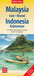 Malaysia-East, Brunei, Indonesia: Kalimantan Skala: 1:1 500 000