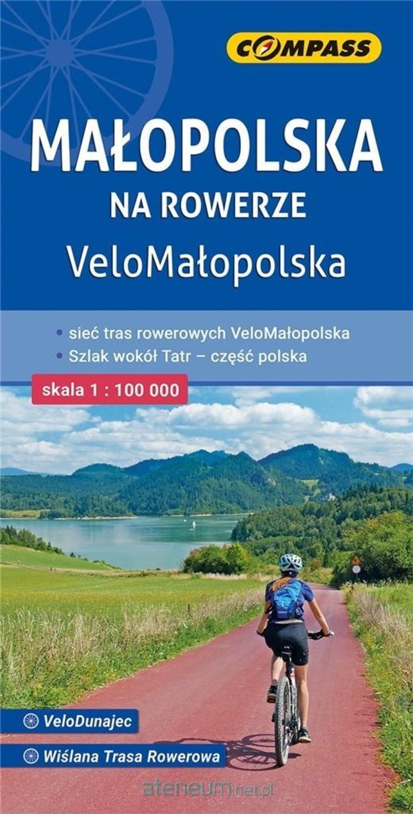 Małopolska na rowerze Skala 1:100 000