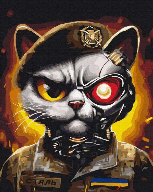 Malowanie po numerach kot sił zbrojnych ukrainy