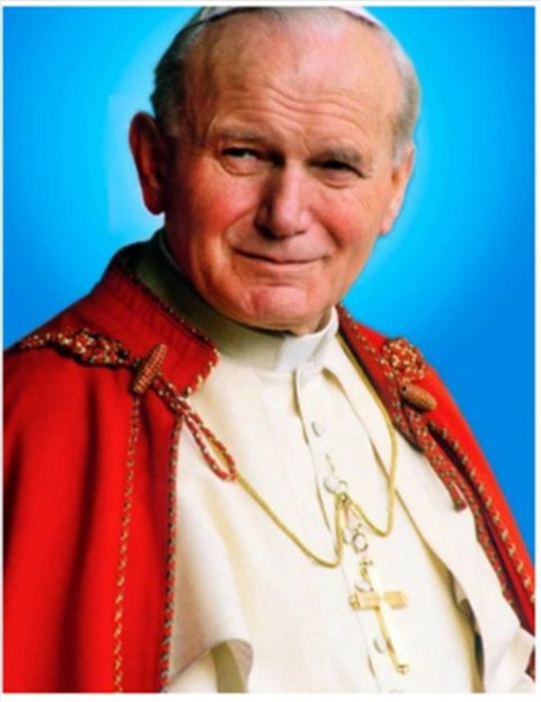 Malowanie po numerach Papież Jan Paweł II