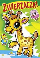 Malowanka Zwierzaczki Żyrafa