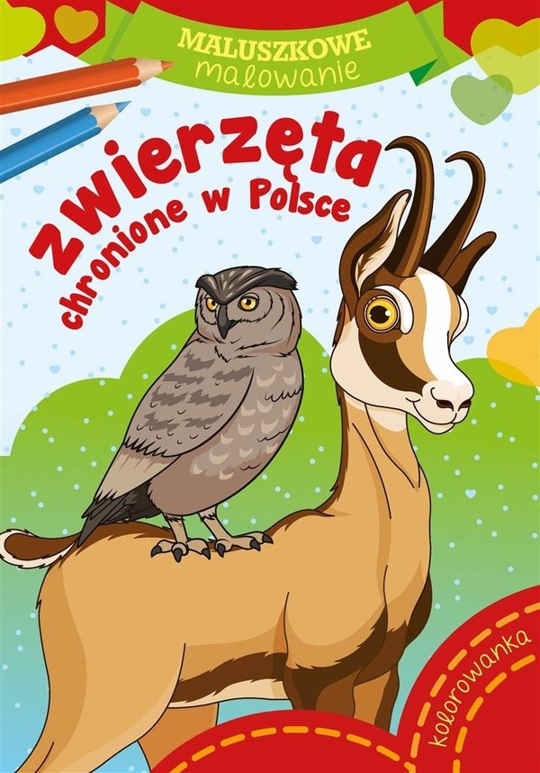 Zwierzęta chronione w Polsce Maluszkowe malowanie