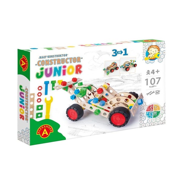 Mały Konstruktor Junior - Sportscar 3w1