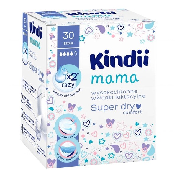 Mama Super Dry Comfort Wysokochłonne wkładki laktacyjne
