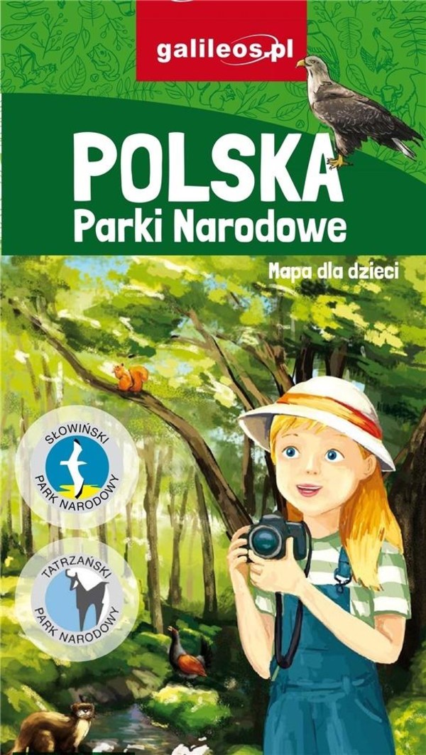Polska Parki Narodowe + mega kolorowanka