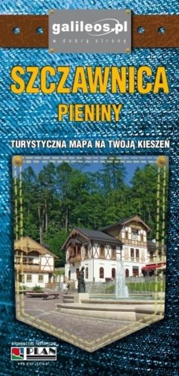 Szczawnica, Pieniny Mapa turystyczna