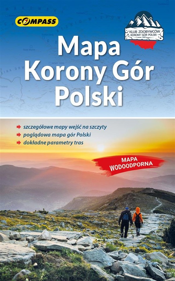 Mapa Korony Gór Polski