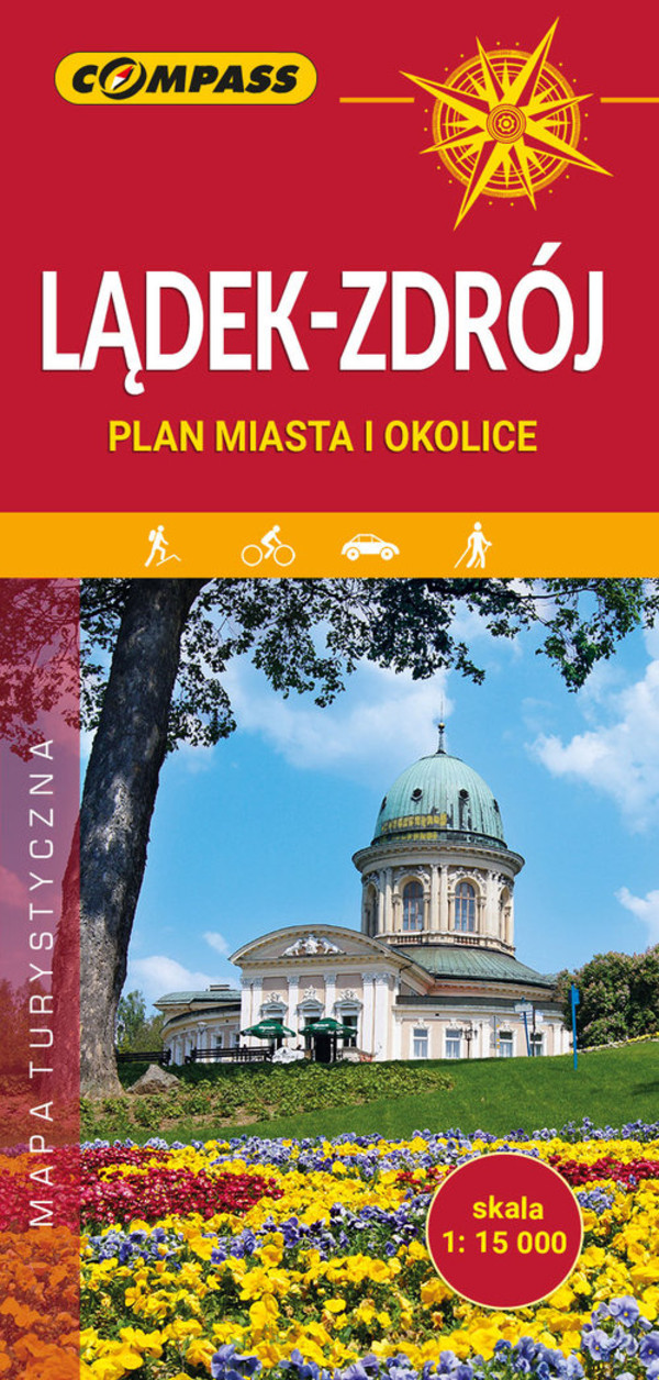 Lądek - Zdrój Plan miasta i okolice 1:15 000