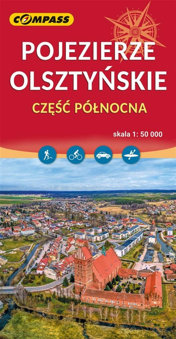 Mapa Pojezierze Olsztyńskie 1:50 000